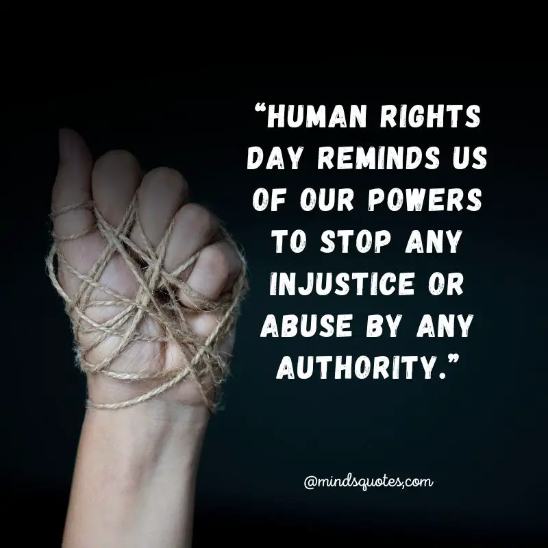 60 BEST Human Rights Day Quotes, Wishes & Messages 8 Human Rights Day Messages