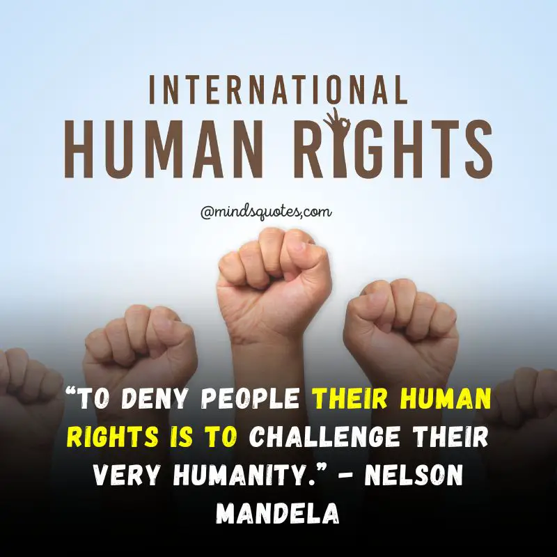 60 BEST Human Rights Day Quotes, Wishes & Messages 2 Human Rights Day Quotes