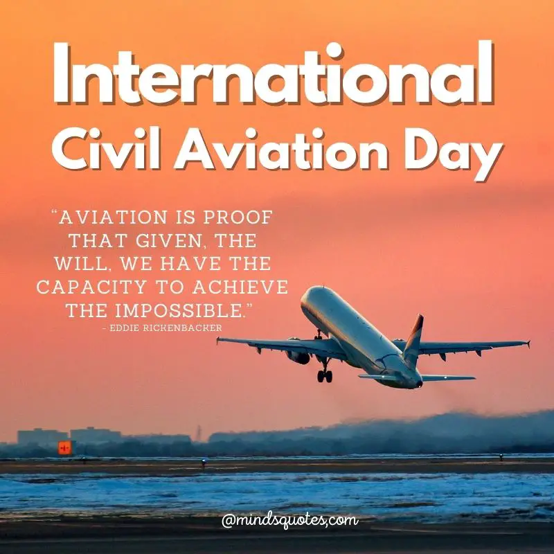40+ International Civil Aviation Day Quotes, Messages & Slogans 3 International Civil Aviation Day Quotes