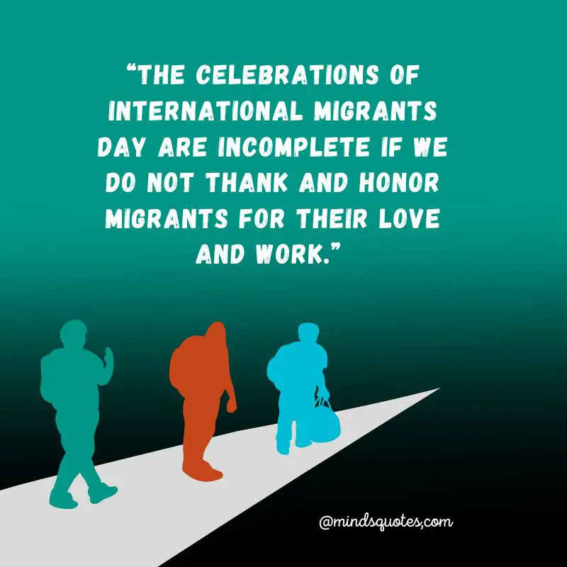 25 BEST International Migrants Day Quotes, Messages & Theme 2 International Migrants Day Quotes