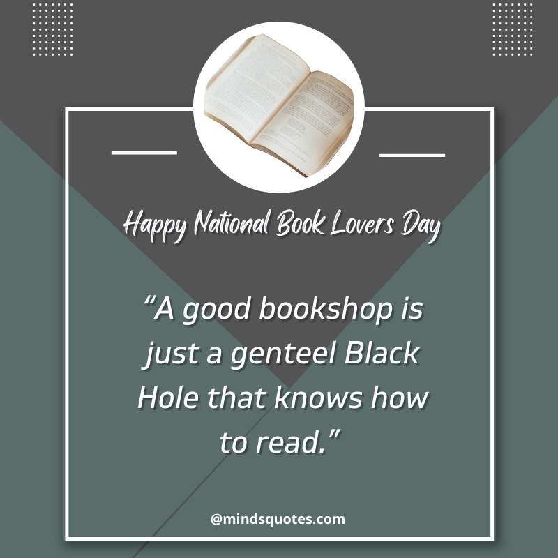 54+ Famous National Book Lovers Day Quotes, Wishes 12 National Book Lovers Day Quotes