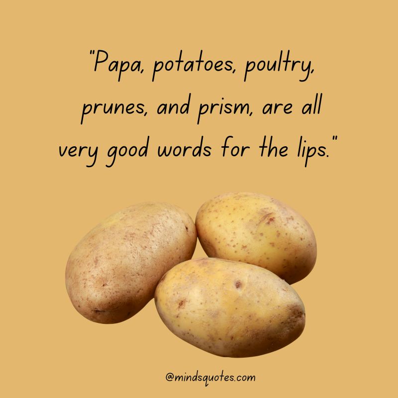 54+ Famous National Potato Day Quotes, Wishes & Messages 13 National Potato Day Quotes