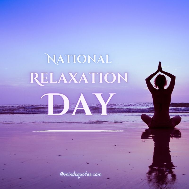 National Relaxation Day Poster