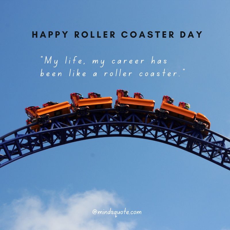 National Roller Coaster Day Message