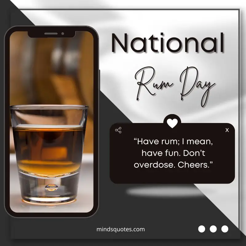 38+ Famous National Rum Day Quotes, Wishes & Messages 12 National Rum Day Quotes