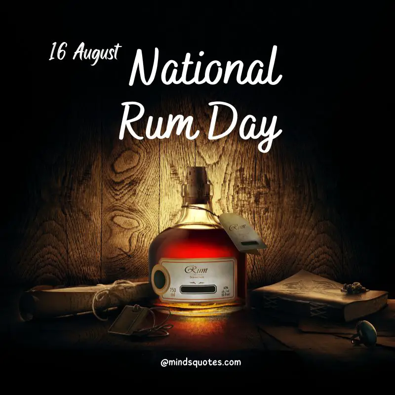 38+ Famous National Rum Day Quotes, Wishes & Messages 8 National Rum Day poster
