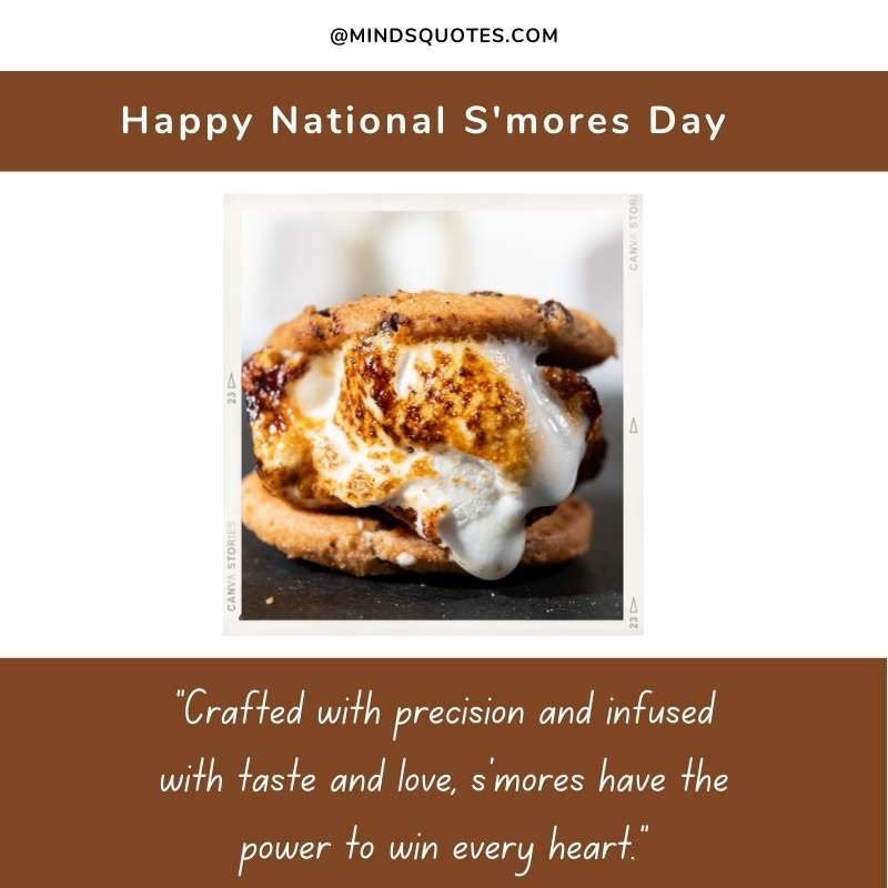 National S'mores Day Message