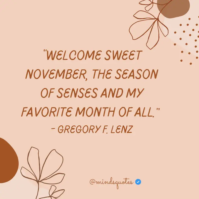 50 BEST November Quotes To Get You Through The Month 8 Welcome November Quotes