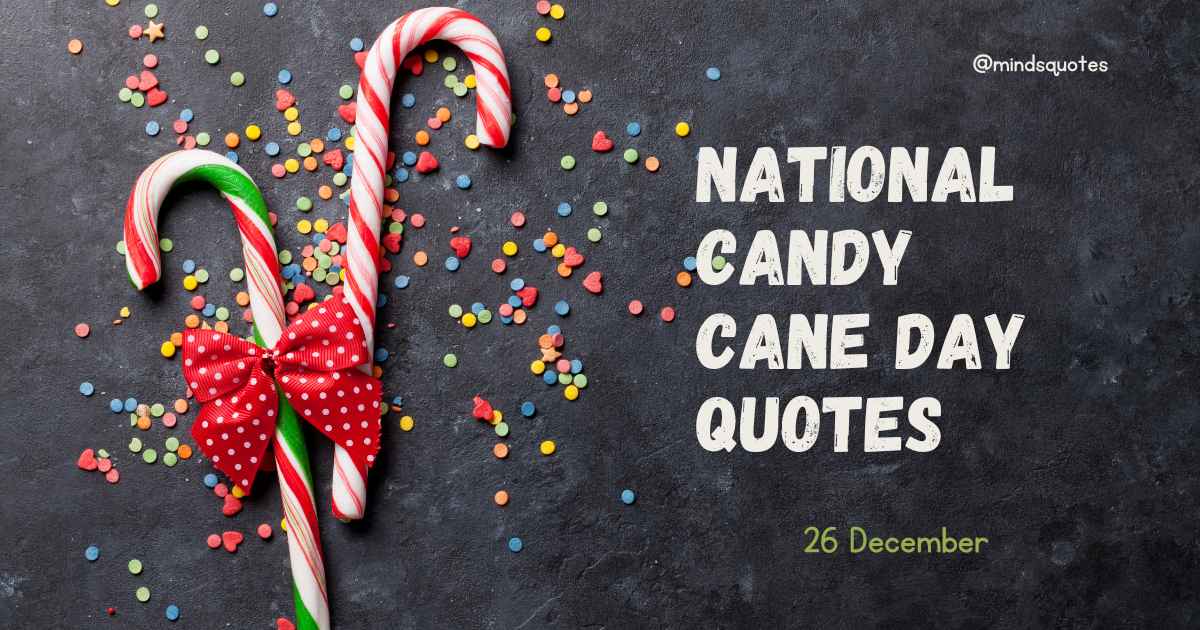 35 BEST National Candy Cane Day Quotes, Wishes & Messages