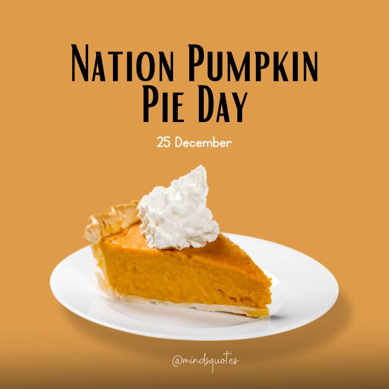 National Pumpkin Pie Day Poster