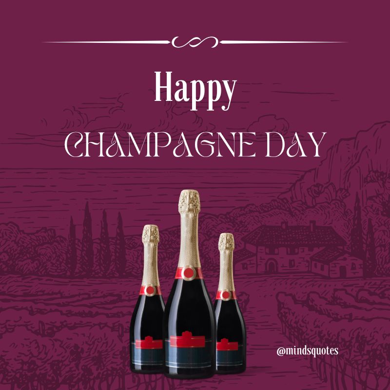 National Champagne Day Poster