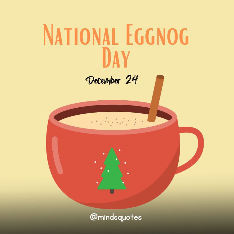 National Eggnog Day Poster