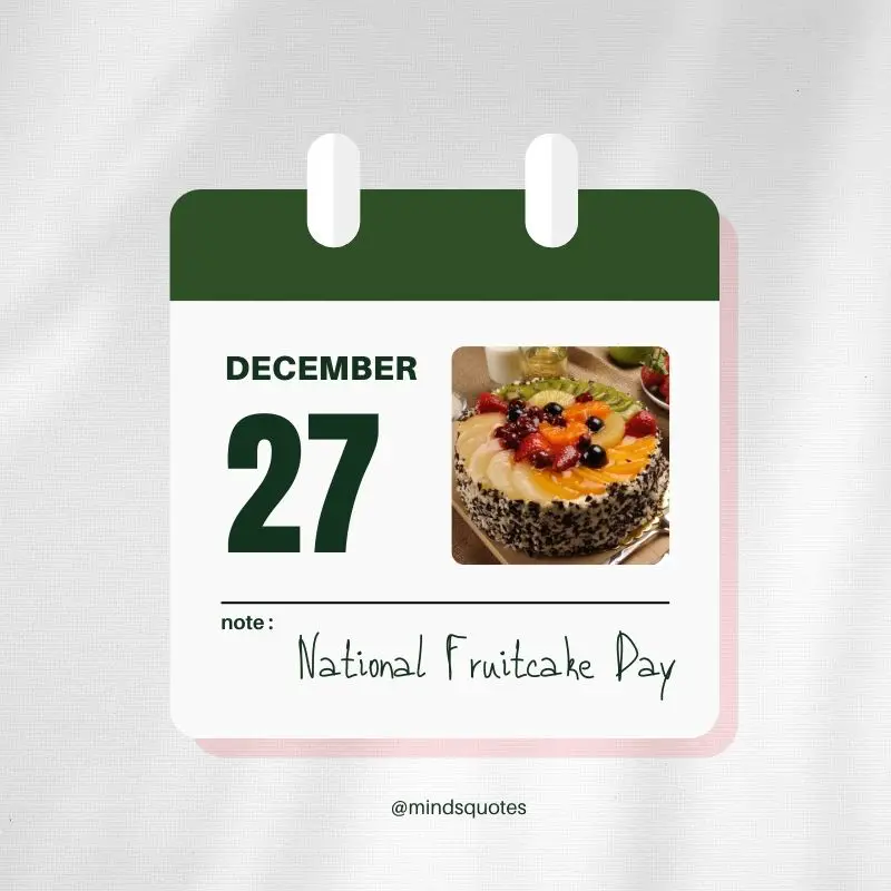 National Fruitcake Day 2022: Date, History, Celebrate 2 National Fruitcake Day Status