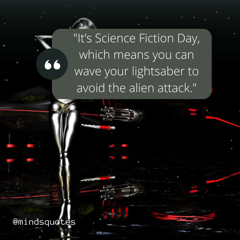 National Science Fiction Day Messages 