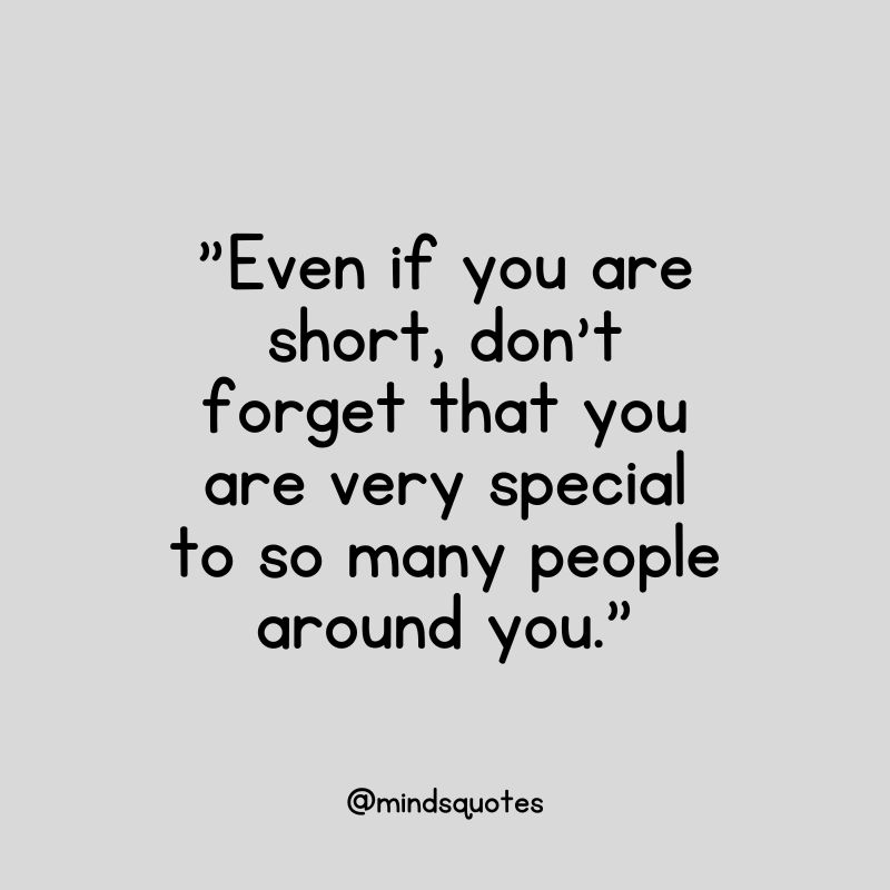 25 National Short Person Day Quotes, Messages & Wishes 3 National Short Person Day Messages