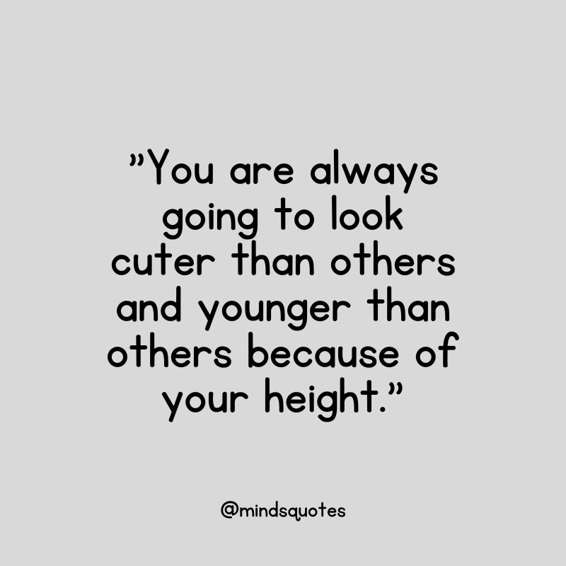 National Short Person Day Quotes