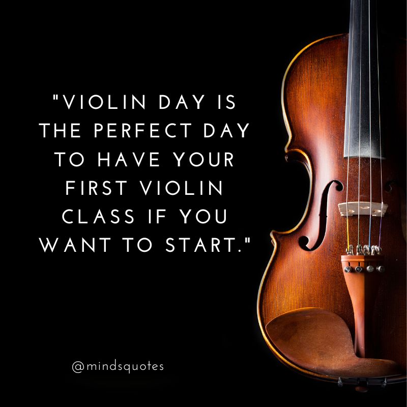National Violin Day Wishes