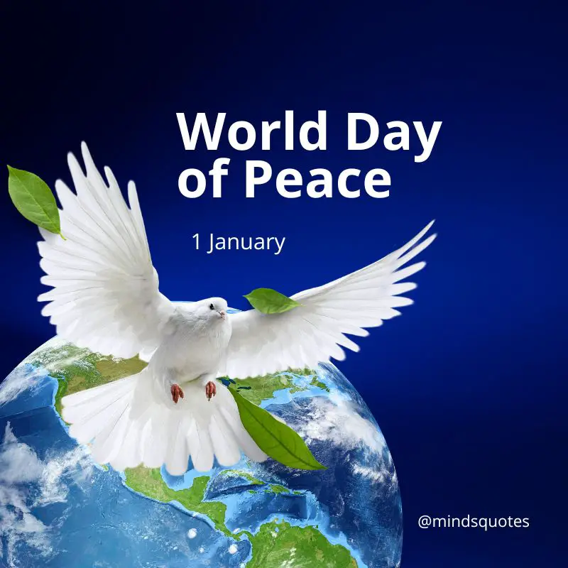 World Day of Peace 2023: Theme, Date, Important 1 January 2 World Day of Peace Poster