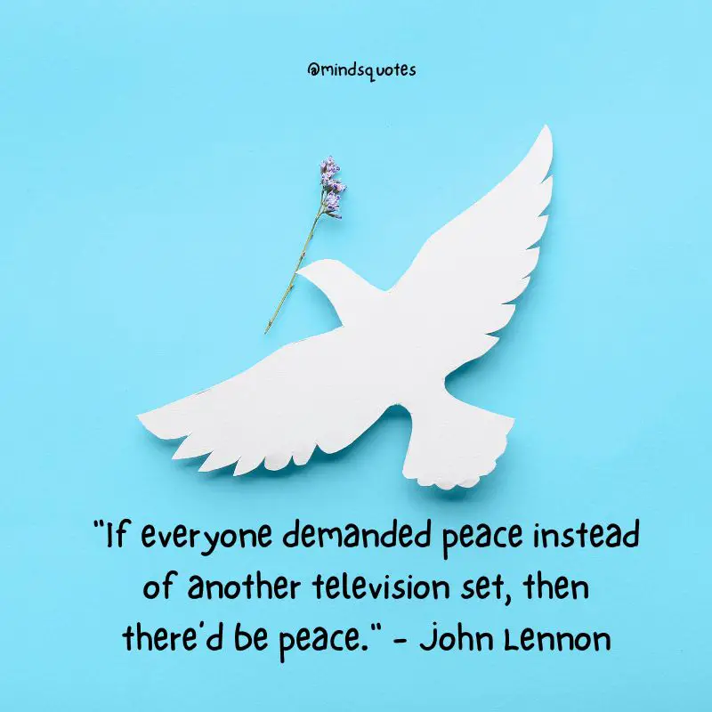 50 Inspiring World Day of Peace Quotes, Messages & Wishes 3 World Day of Peace Quotes