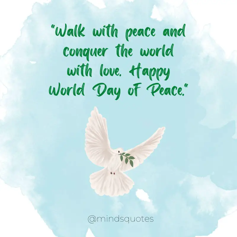 50 Inspiring World Day of Peace Quotes, Messages & Wishes 7 World Day of Peace Wishes