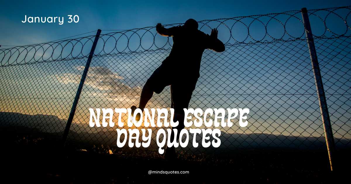 50 National Escape Day Quotes, Wishes & Messages 