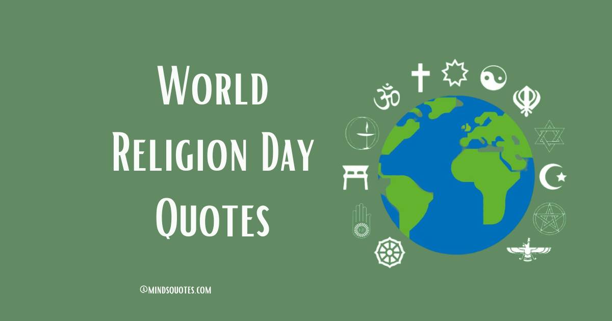 50 World Religion Day Quotes, Wishes & Messages, Greetings