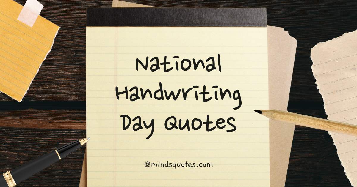 55 National Handwriting Day Quotes, Wishes & Messages