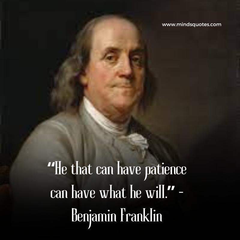 Benjamin Franklin Day Quotes