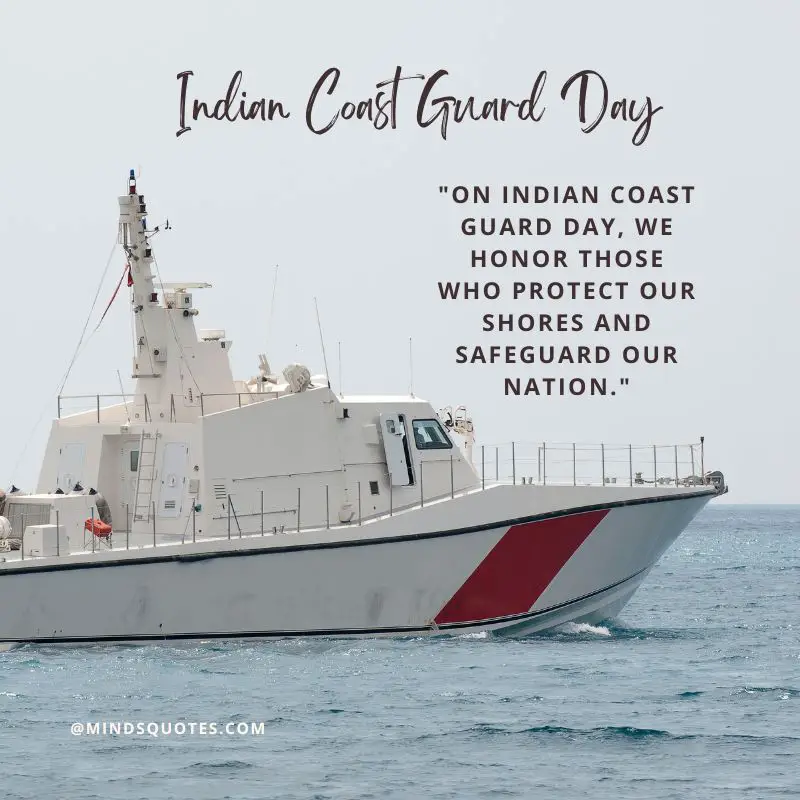50 Indian Coast Guard Day Quotes, Wishes & Messages 2 Indian Coast Guard Day Quotes