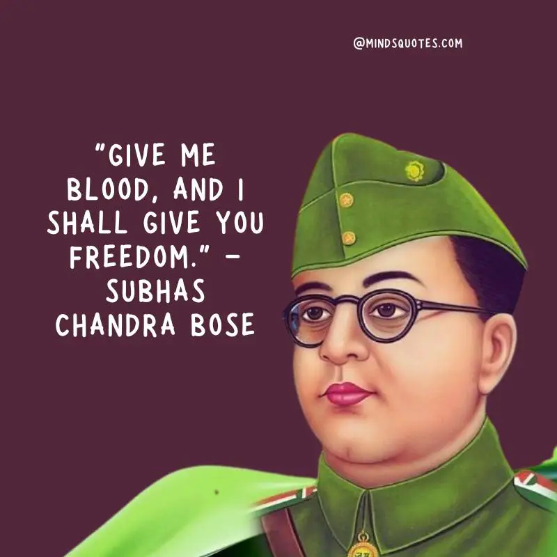 50 Netaji Subhash Chandra Bose Quotes Birthday Jayanti 5 Inspirational Netaji Subhash Chandra Bose Quotes