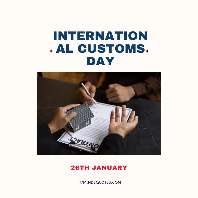 50 International Customs Day Quotes, Messages & Greetings 3 International Customs Day Messages