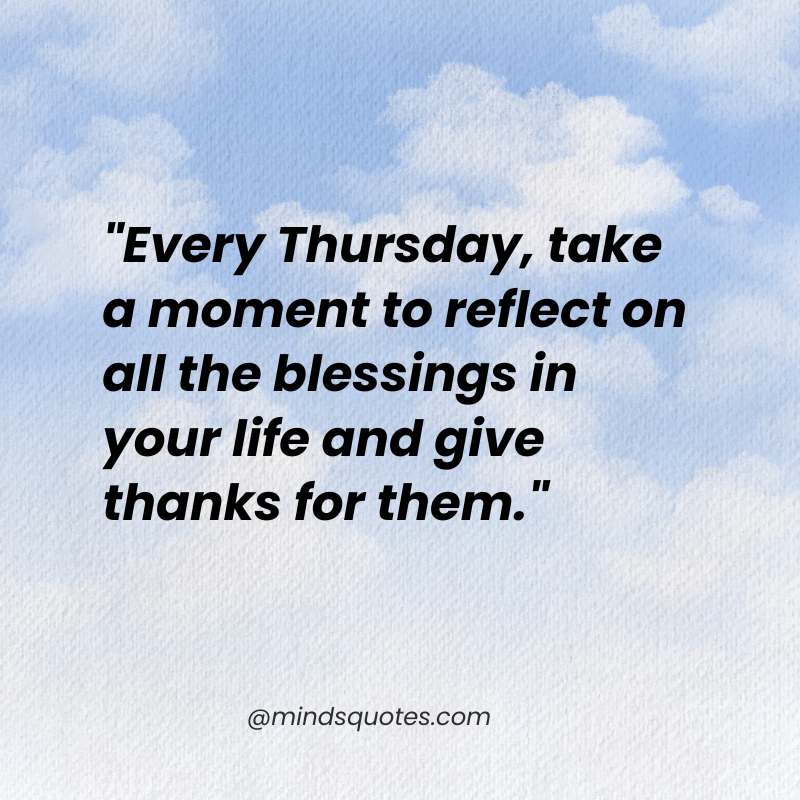 Motivational Thankful Thursday Quotes
