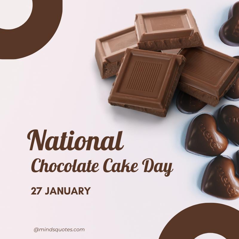 National Chocolate Cake Day Messages 