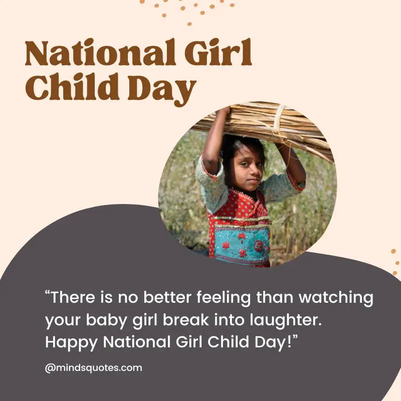 70 National Girl Child Day Quotes, Wishes & Messages 7 National Girl Child Day Messages