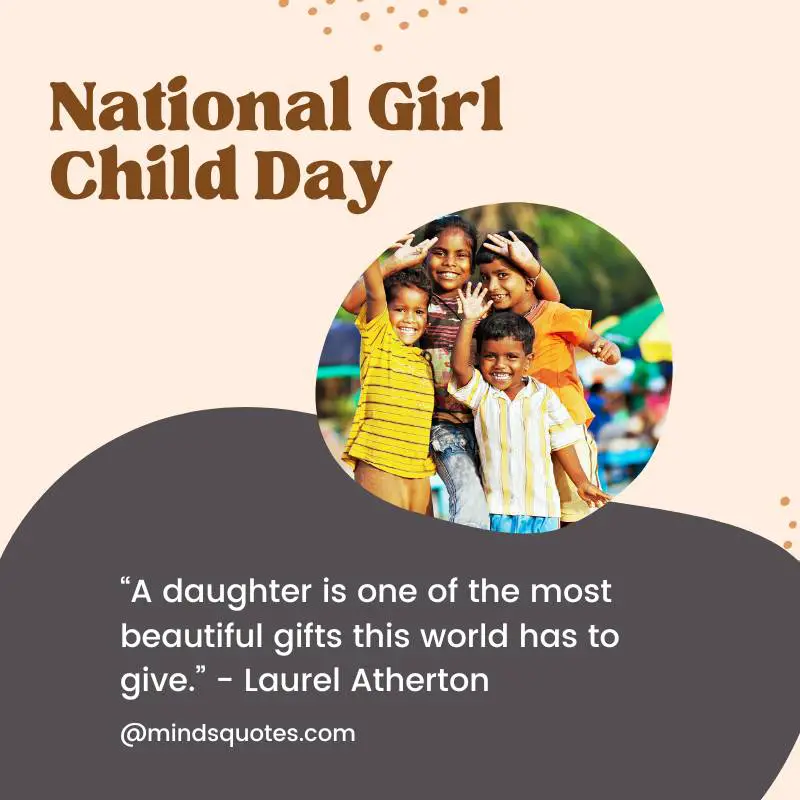 70 National Girl Child Day Quotes, Wishes & Messages 4 National Girl Child Day Quotes