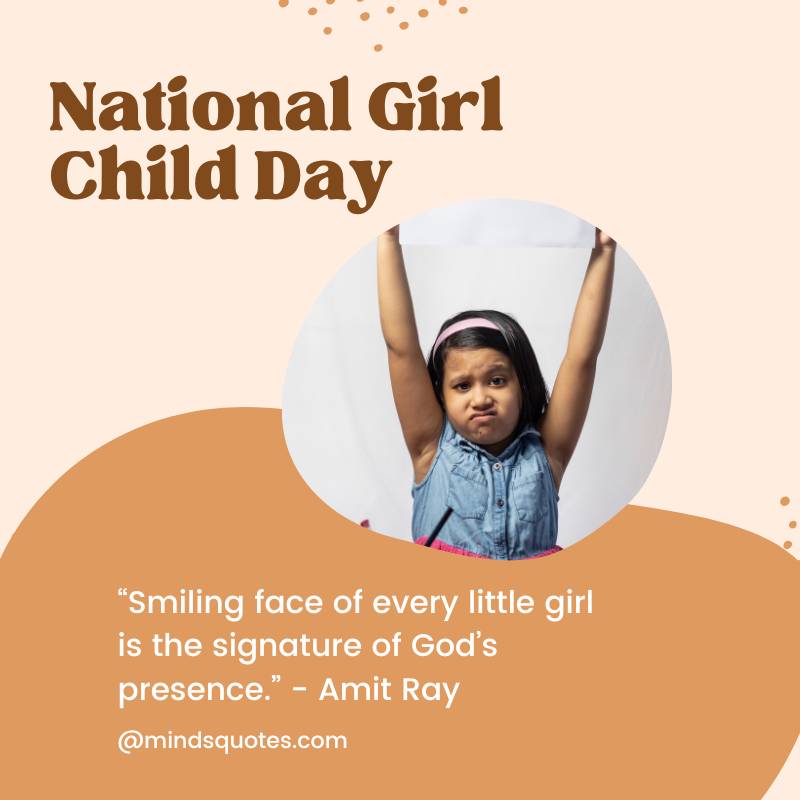 70 National Girl Child Day Quotes, Wishes & Messages 2 National Girl Child Day Quotes