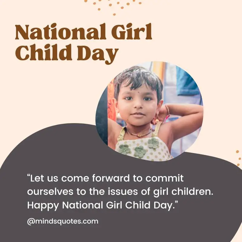 70 National Girl Child Day Quotes, Wishes & Messages 5 National Girl Child Day Wishes