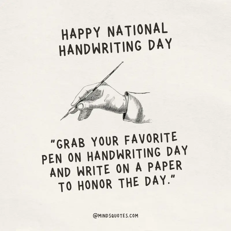 55 National Handwriting Day Quotes, Wishes & Messages 5 National Handwriting Day Wishes