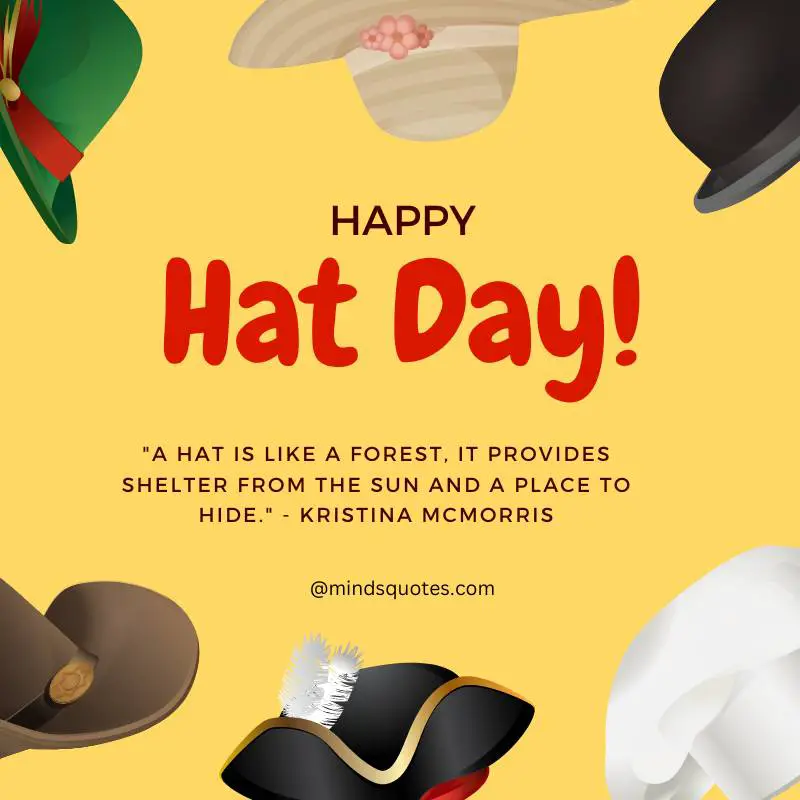50 Famous National Hat Day Quotes, Messages & Wishes 2 National Hat Day Quotes