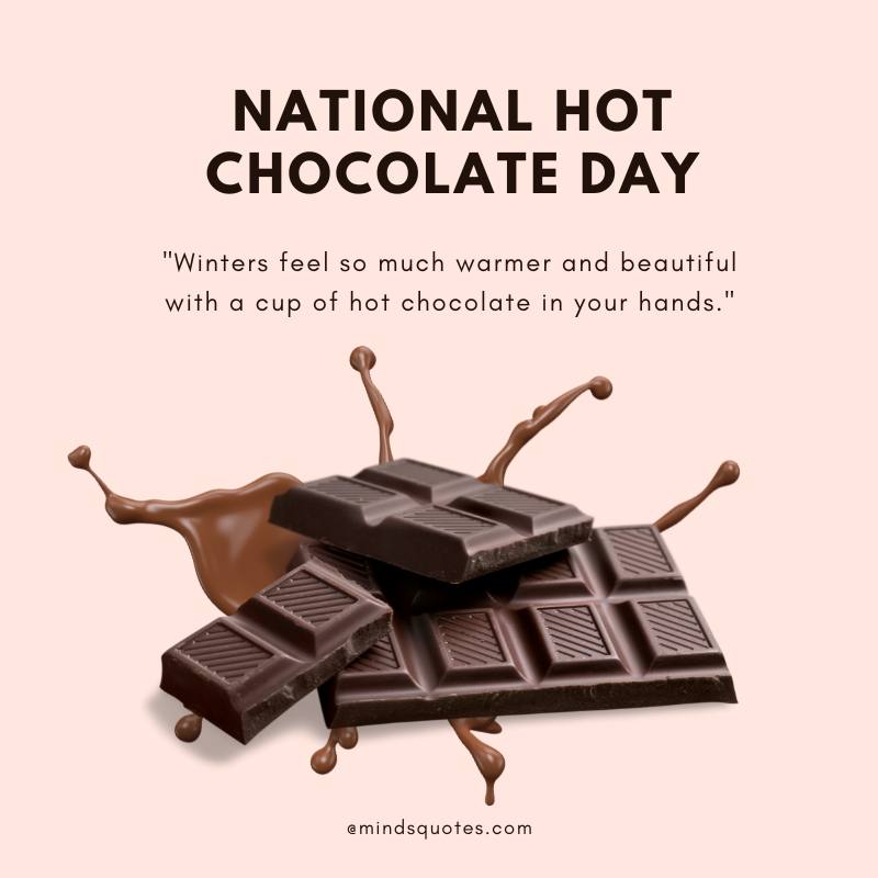 National Hot Chocolate Day Messages 