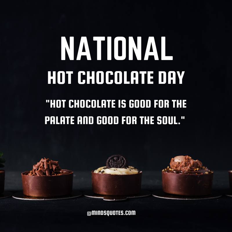 National Hot Chocolate Day Messages 