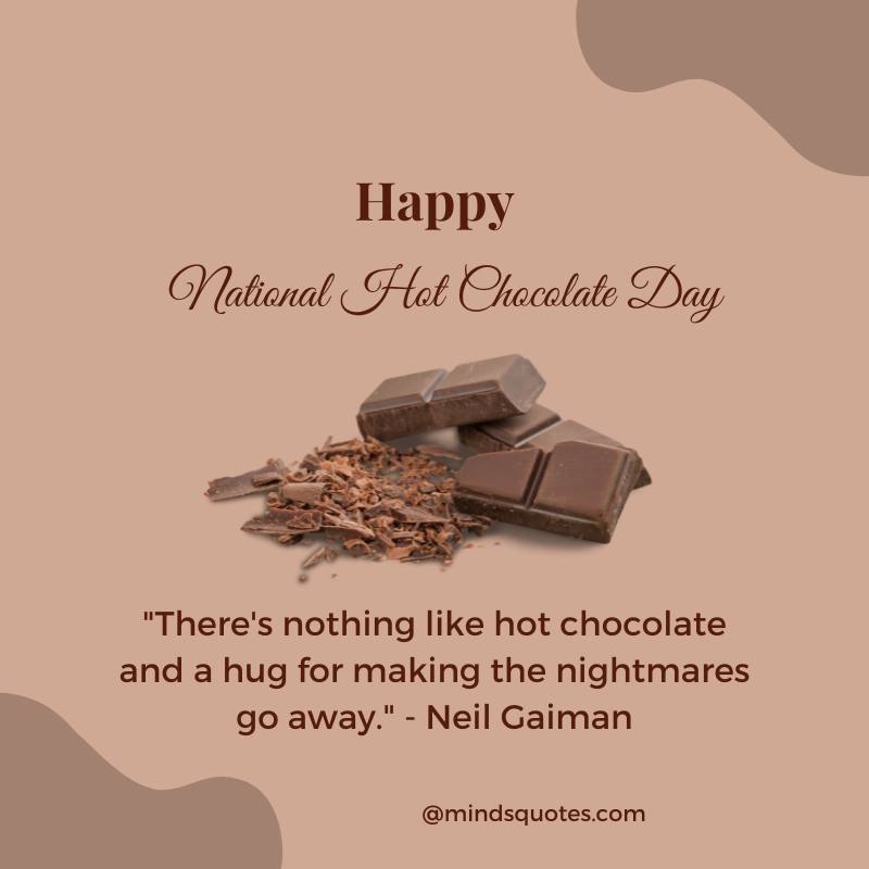 National Hot Chocolate Day Quotes