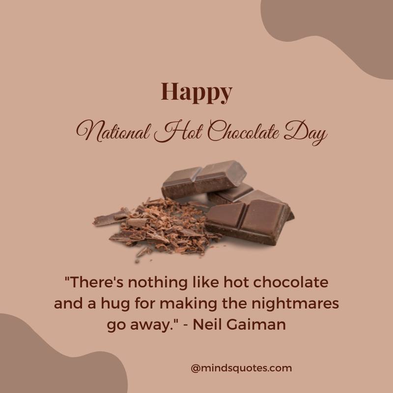 50 National Hot Chocolate Day Quotes, Wishes & Messages 2 National Hot Chocolate Day Quotes