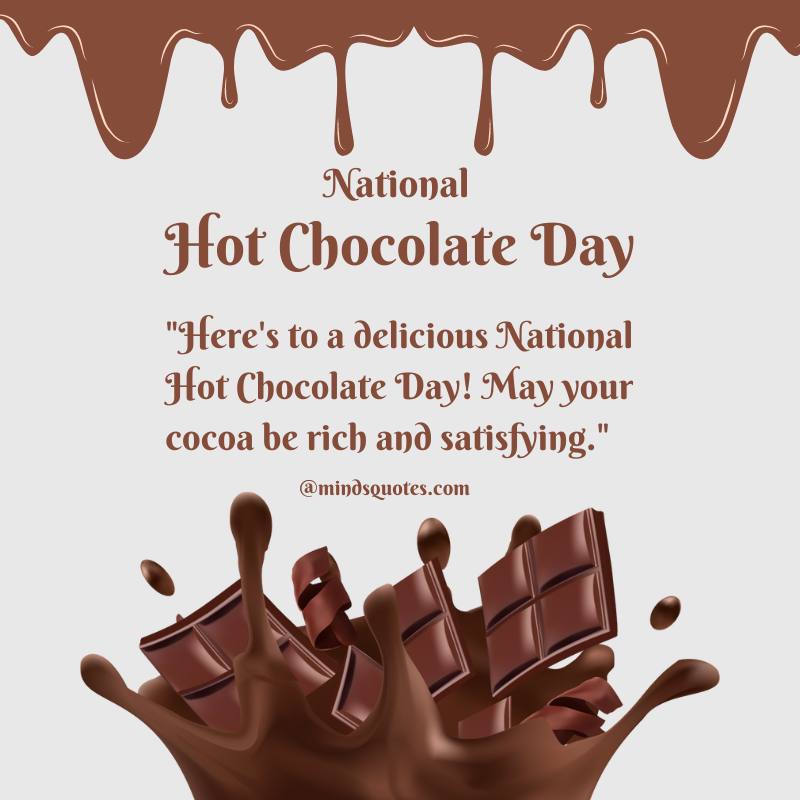 National Hot Chocolate Day Wishes