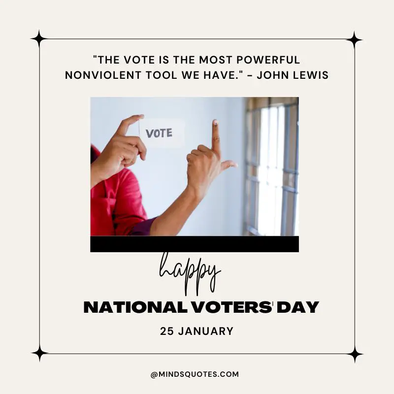 50 National Voters' Day Quotes, Wishes & Messages 25 January 3 National Voters' Day Quotes