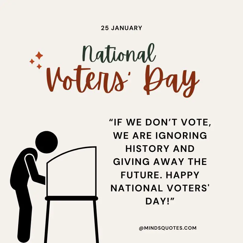 50 National Voters' Day Quotes, Wishes & Messages 25 January 6 National Voters' Day Wishes