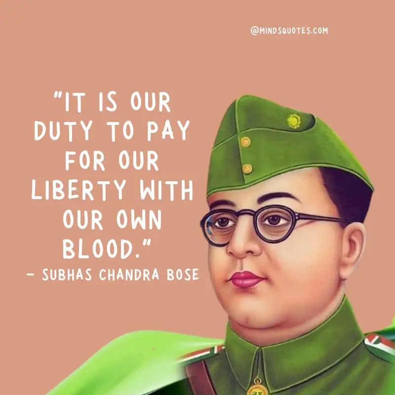 50 Netaji Subhash Chandra Bose Quotes Birthday Jayanti 2 Netaji Subhash Chandra Bose Quotes