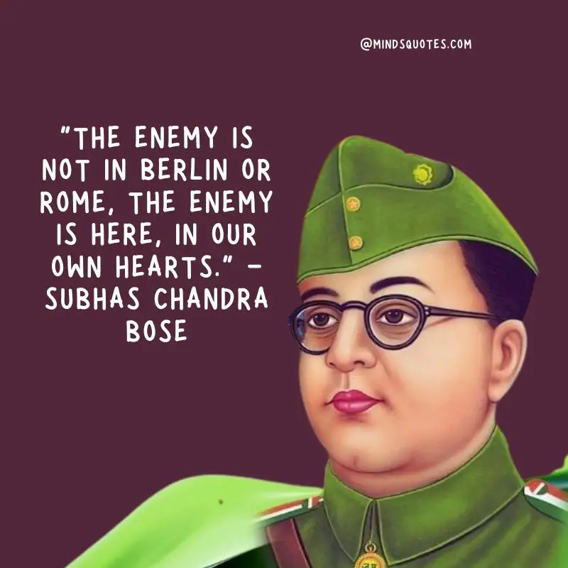 50 Netaji Subhash Chandra Bose Quotes Birthday Jayanti 3 Netaji Subhash Chandra Bose Quotes