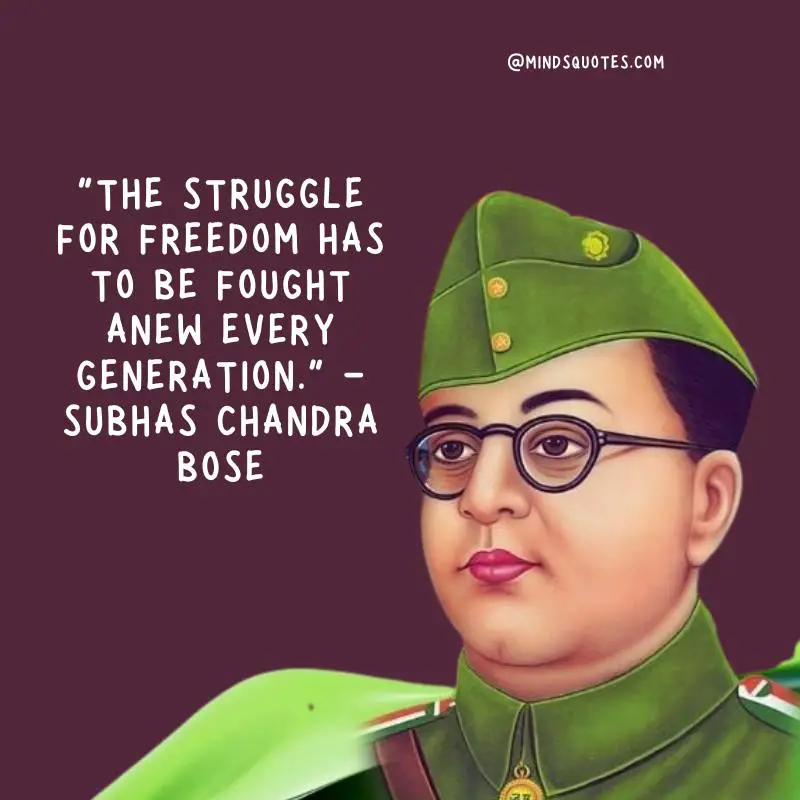 50 Netaji Subhash Chandra Bose Quotes Birthday Jayanti 4 Netaji Subhash Chandra Bose Quotes