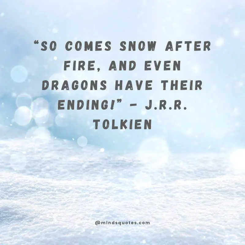 70 World Snow Day Quotes, Wishes & Messages, Captions 9 The First Snow Quotes